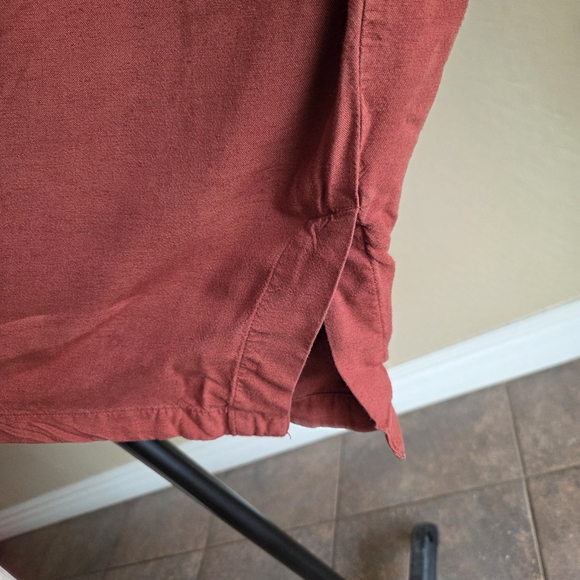 Dip Women's Rust Wide Leg Pants - Picture 3 of 6